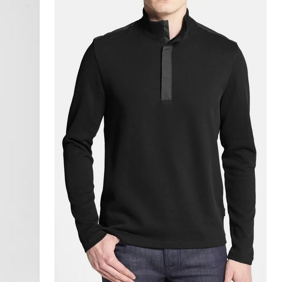 Hugo Boss Persano Quarter Zip Mockneck sweater xl - Picture 2 of 16